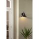 District Outdoor Wall Lantern in Antique Bronze, Standard Lamping, Large